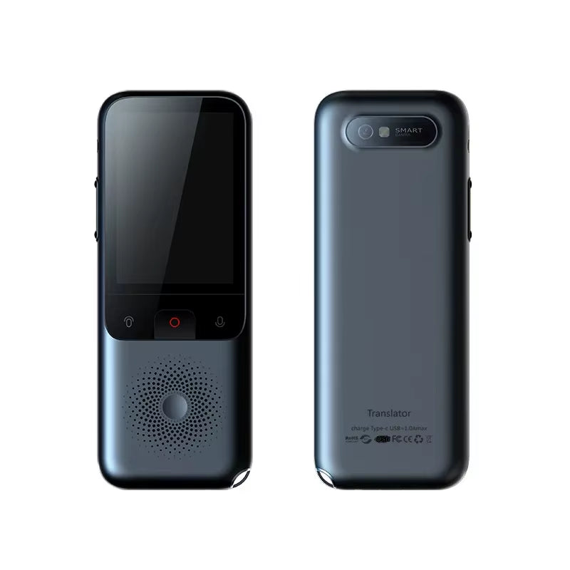 2024 T11 Portable Audio Translator - Smart Voice AI Device with Offline Real-Time Translation in 138 Languages and Photo Translation Capability