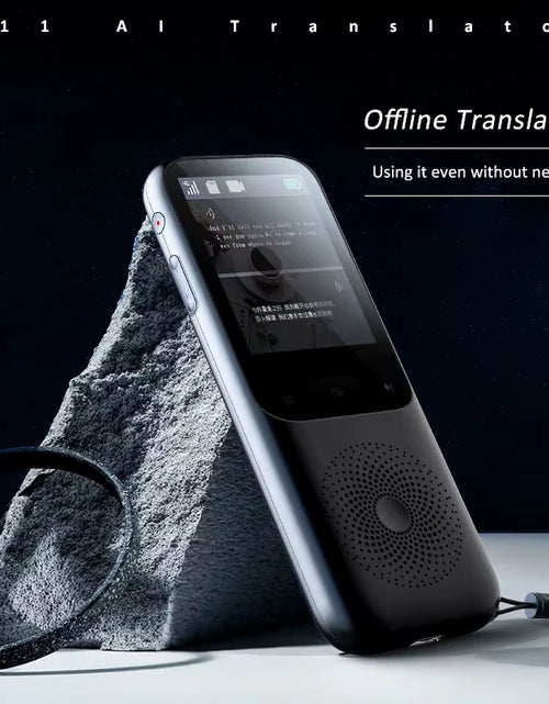 Load image into Gallery viewer, 2024 T11 Portable Audio Translator - Smart Voice AI Device with Offline Real-Time Translation in 138 Languages and Photo Translation Capability
