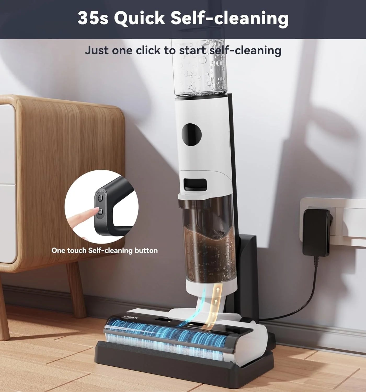 Cool Mist Humidifier for Bedroom - Quiet, BPA FREE for Kids, Ultrasonic with Diffuser, Night Light, Timer, Auto-Shut Off, Last up to 40Hours, Dinosaur Design with Fun Stickers